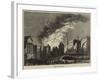 Great Fire at Bristol-null-Framed Giclee Print