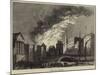 Great Fire at Bristol-null-Mounted Giclee Print