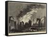 Great Fire at Bristol-null-Framed Stretched Canvas