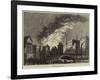 Great Fire at Bristol-null-Framed Giclee Print