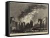 Great Fire at Bristol-null-Framed Stretched Canvas