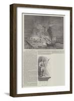 Great Fire at Constantinople-null-Framed Giclee Print