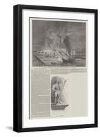 Great Fire at Constantinople-null-Framed Giclee Print