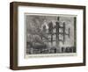 Great Fire at Messers Marris and Norton's Premises, Birmingham-null-Framed Giclee Print