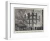 Great Fire at Messers Marris and Norton's Premises, Birmingham-null-Framed Giclee Print