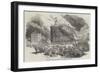 Great Fire at Montreal, Dalhousie-Square, Hay's House, Etc-null-Framed Giclee Print