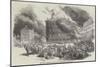 Great Fire at Montreal, Dalhousie-Square, Hay's House, Etc-null-Mounted Giclee Print