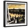 Great Fire of London-Ron Embleton-Framed Giclee Print