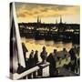 Great Fire of London-Ron Embleton-Stretched Canvas