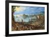 Great Fish Market-Pieter Bruegel the Elder-Framed Premium Giclee Print