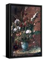 Great Flower Still Life, 1881-Mihaly Munkacsy-Framed Stretched Canvas