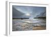 Great Fountain Geyser, Yellowstone National Park.-Alan Majchrowicz-Framed Photographic Print