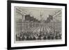 Great Free-Trade Banquet at Manchester-null-Framed Giclee Print