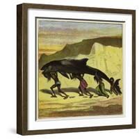 Great Funny Fish-Ernest Henry Griset-Framed Giclee Print