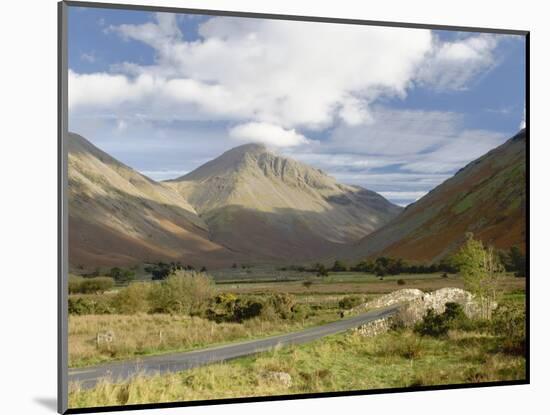 Great Gable, 2949Ft, Wasdale Valley, Lake District National Park, Cumbria, England-James Emmerson-Mounted Photographic Print