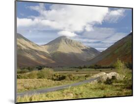 Great Gable, 2949Ft, Wasdale Valley, Lake District National Park, Cumbria, England-James Emmerson-Mounted Photographic Print