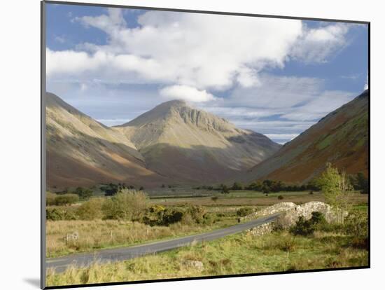 Great Gable, 2949Ft, Wasdale Valley, Lake District National Park, Cumbria, England-James Emmerson-Mounted Photographic Print