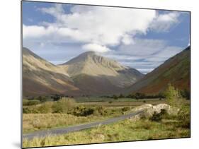 Great Gable, 2949Ft, Wasdale Valley, Lake District National Park, Cumbria, England-James Emmerson-Mounted Photographic Print