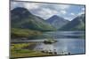 Great Gable, and Yewbarrow, Lake Wastwater, Wasdale, Lake District National Park-James Emmerson-Mounted Photographic Print