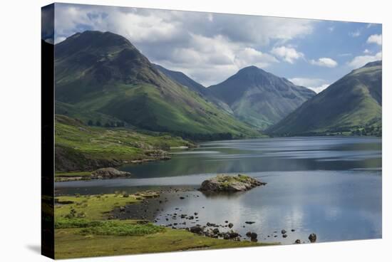 Great Gable, and Yewbarrow, Lake Wastwater, Wasdale, Lake District National Park-James Emmerson-Stretched Canvas