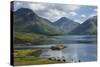 Great Gable, and Yewbarrow, Lake Wastwater, Wasdale, Lake District National Park-James Emmerson-Stretched Canvas