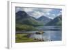 Great Gable, and Yewbarrow, Lake Wastwater, Wasdale, Lake District National Park-James Emmerson-Framed Photographic Print