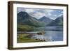 Great Gable, and Yewbarrow, Lake Wastwater, Wasdale, Lake District National Park-James Emmerson-Framed Photographic Print