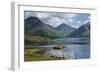 Great Gable, and Yewbarrow, Lake Wastwater, Wasdale, Lake District National Park-James Emmerson-Framed Photographic Print