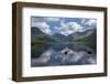 Great Gable, Lingmell, and Yewbarrow, Lake Wastwater, Wasdale-James Emmerson-Framed Photographic Print