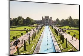 Great Gate (Darwaza-i rauza), the main entrance to the Taj Mahal, UNESCO World Heritage Site, Agra,-Matthew Williams-Ellis-Mounted Photographic Print