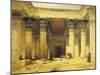 Great Gate of Temple of Isis, Island of Philae in Upper Egypt, Lithograph, 1838-9-David Roberts-Mounted Giclee Print