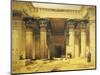 Great Gate of Temple of Isis, Island of Philae in Upper Egypt, Lithograph, 1838-9-David Roberts-Mounted Giclee Print