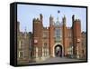 Great Gatehouse, Hampton Court Palace, Greater London, England, United Kingdom, Europe-Peter Barritt-Framed Stretched Canvas