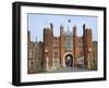 Great Gatehouse, Hampton Court Palace, Greater London, England, United Kingdom, Europe-Peter Barritt-Framed Photographic Print