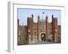 Great Gatehouse, Hampton Court Palace, Greater London, England, United Kingdom, Europe-Peter Barritt-Framed Photographic Print