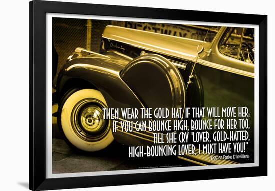 Great Gatsby Epigraph Poster-null-Framed Photo