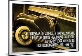 Great Gatsby Epigraph-null-Mounted Poster