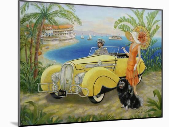 Great Gatsby-Lee Dubin-Mounted Giclee Print