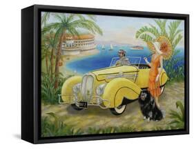 Great Gatsby-Lee Dubin-Framed Stretched Canvas