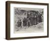 Great Grandmother's Christmas Morning-Herbert Gandy-Framed Giclee Print