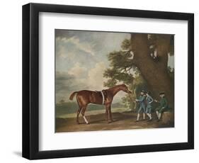 Great-Grandson of "Darley Arabian" Raced 1769-1770 in 18 Races All of Which He Won-George Stubbs-Framed Photographic Print