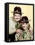 GREAT GUNS, from left: Oliver Hardy, Stan Laurel [aka Laurel and Hardy], 1941.-null-Framed Stretched Canvas