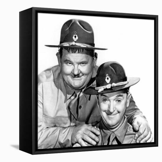 Great Guns, Oliver Hardy, Stan Laurel, 1941-null-Framed Stretched Canvas