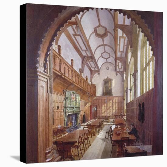 Great Hall, Charterhouse, London, 1885-John Crowther-Stretched Canvas