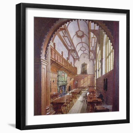 Great Hall, Charterhouse, London, 1885-John Crowther-Framed Giclee Print