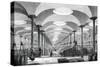 Great Hall in Messrs Marshall's Flax Mill, Leeds, C1880-null-Stretched Canvas