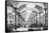 Great Hall in Messrs Marshall's Flax Mill, Leeds, C1880-null-Framed Stretched Canvas