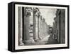 Great Hall of Abydos, Egypt, 1879-null-Framed Stretched Canvas