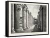 Great Hall of Abydos, Egypt, 1879-null-Framed Stretched Canvas