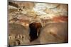 Great Hall of Bulls at Caves of Lascaux-null-Mounted Photographic Print